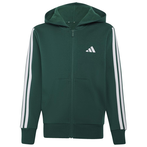 Adidas Παιδική ζακέτα Essentials 3-Stripes Fleece Full-Zip Hoodie